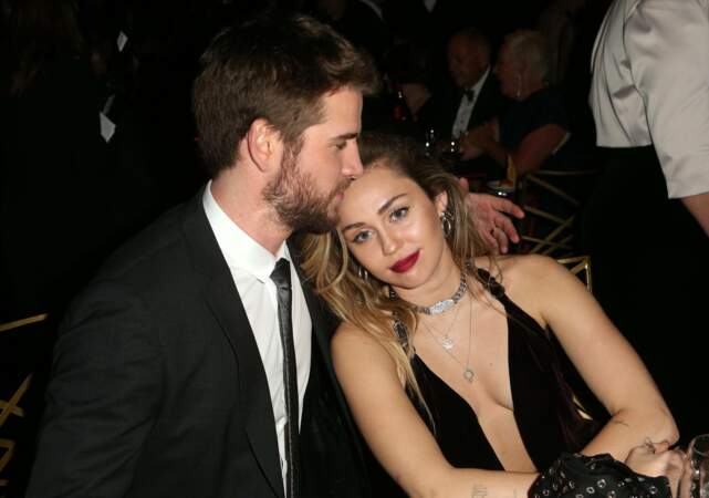 Liam Hemsworth tendre avec son épouse Miley Cyrus à la 16ème cérémonie des G'Day USA