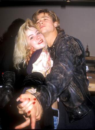 Christina Applegate et Brad Pitt 