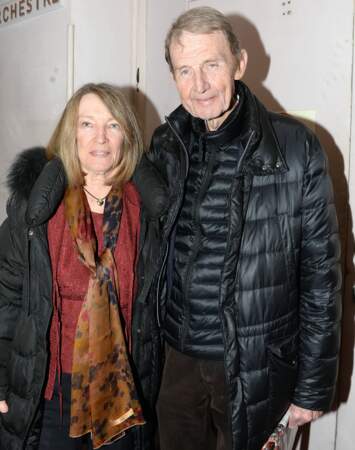 Etienne Mougeotte, ancien vice-président de TF1, et son épouse