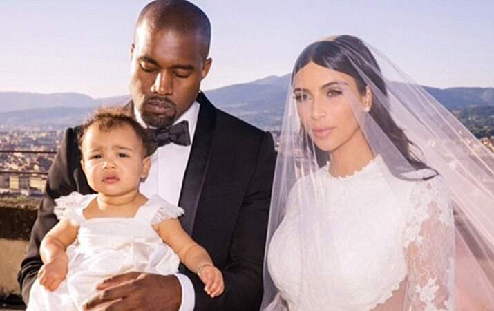 Kim Kardashian et Kanye West 