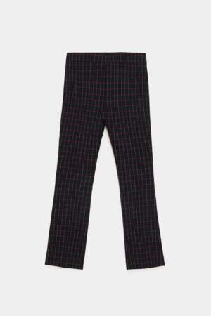 Pantalon à carreaux, Zara, 39,95€