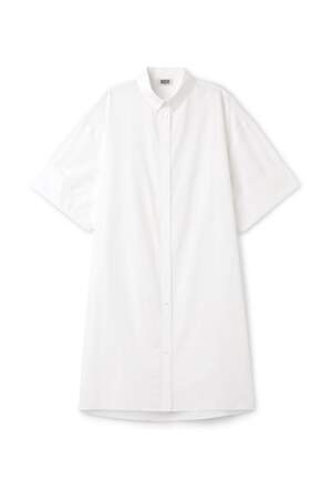 Robe chemise blanche, Weekday, 40€