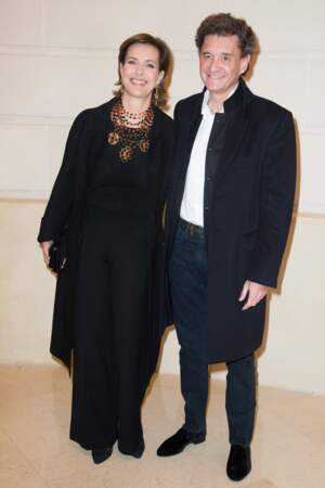 Défilé Chanel des Métiers d'Art : Carole Bouquet et Philippe Sereys de Rotschild