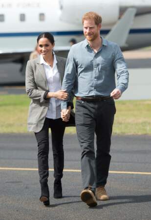 Meghan Markle et le prince Harry sont arrivés en Australie