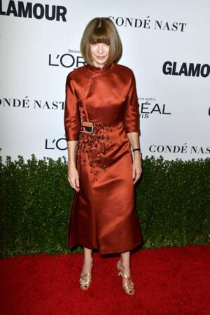 Glamour Awards : Anna Wintour en Prada