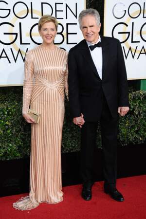 Golden Globes 2017 : Annette Bening et Warren Beatty 