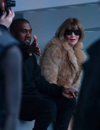 Anna Wintour et Kanye West