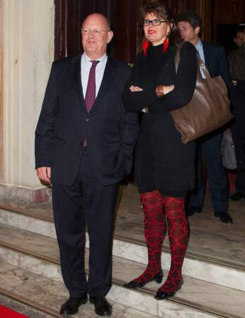 Rémi Pflimlin, le président de France Télévisions, et sa femme