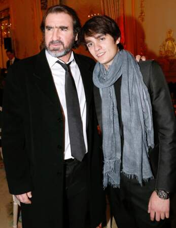 Eric Cantona et Alain-Fabien Delon 
