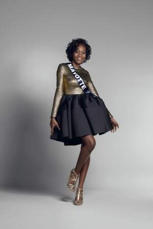 Miss Mayotte : Naïma Madi Mahadali – 19 ans