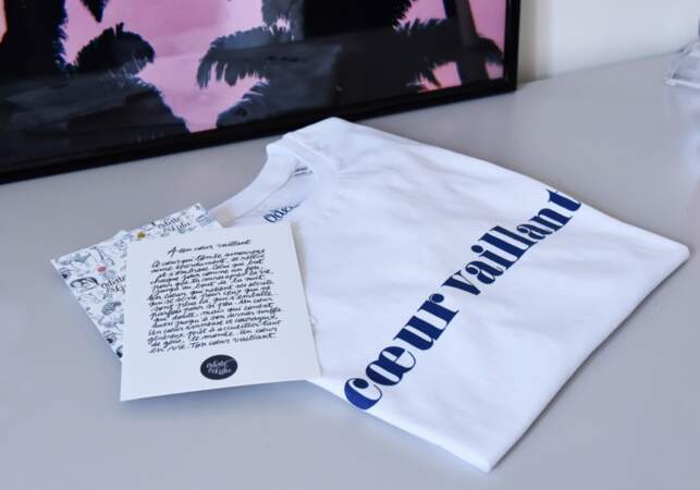 Cadeaux de fête des mères : t-shirt en coton Coeur Vaillant, Odette et Lulu, 29€