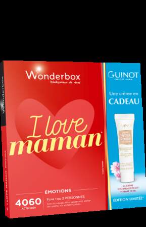 Coffret Wonderbox I love Maman : 49€