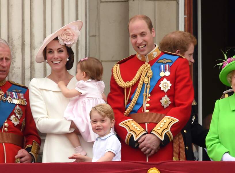 Anniversaire du Prince George - Juin 2016, nouvelle fête nationale et avec Charlotte cette fois
