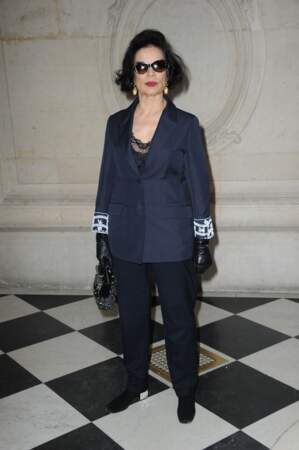 Défilé Dior Haute Couture : Bianca Jagger