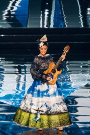 Miss Univers 2016 : Défilé en costume national pour Miss Autriche