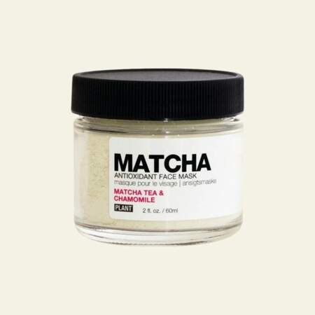 Matcha Organic Antioxidant Face Mask, Plant Apothecary, 24 dollars