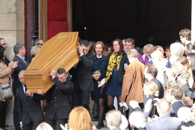 Obsèques de Jean Rochefort en l'église Saint Thomas d'Aquin à Paris