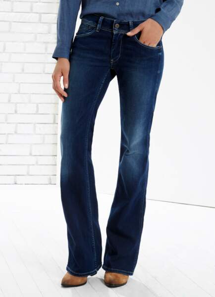 Jean flare PEPE JEANS : 95€