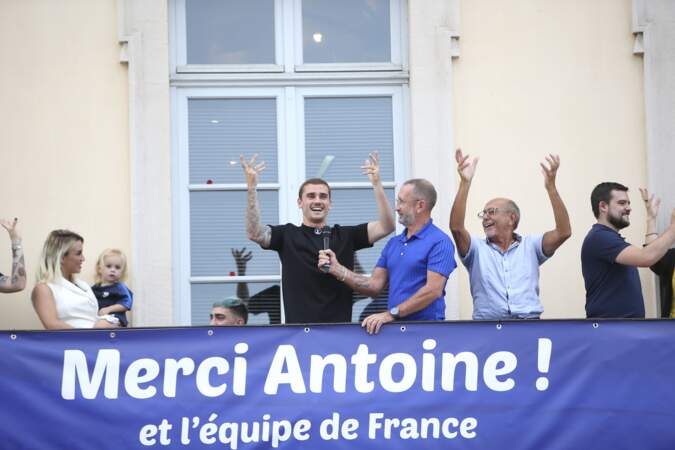 Antoine Griezmann de retour à Mâcon
