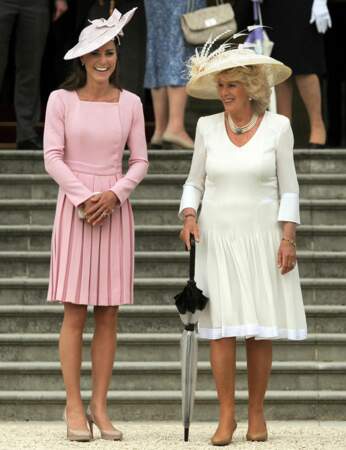 29 mai 2012 : Kate Middleton assiste à sa première Garden Party à Buckingham Palace