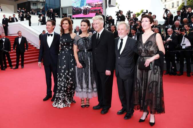 Festival de Cannes 2017 : Sabrina Sutherland, Emily Stofle, David Lynch, Kyle MacLachlan et Desiree Gruber