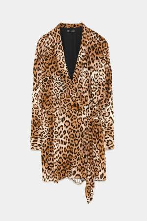 Robe combinaison imprimée, Zara, 39,95€