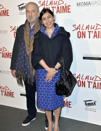 Jean-Claude Carrière et sa femme Nahal Tajadod