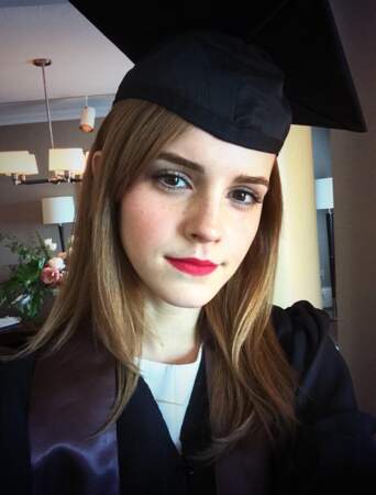 Ce dimanche, Emma Watson a obtenu son diplôme