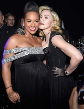 Alicia Keys et Madonna : les 3 font la paire !