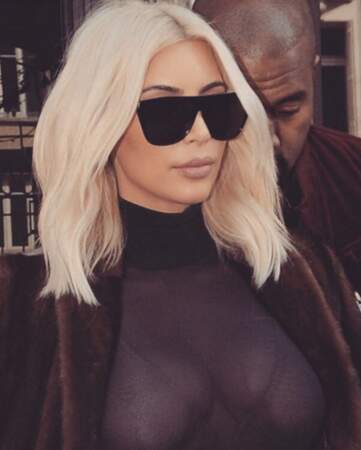 Kamilla Osman aurait-elle été jusqu'à copier le blond de Kim Kardashian? Non. Il s'agit de la vraie :)