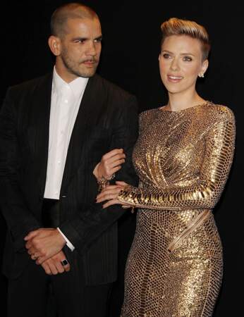 Scarlett Johansson et Romain Dauriac