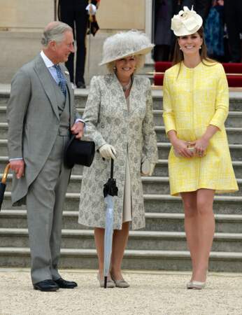 Prince Charles, Camilla Parker-Bowles et Kate Middleton