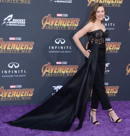Première mondiale d'Avengers: Infinity War - Elizabeth Olsen