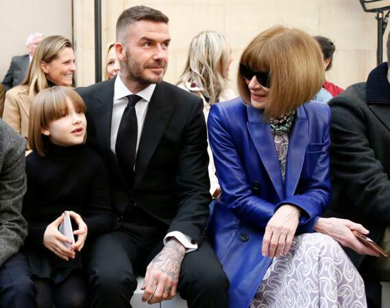 La famille Beckham au complet pour le défilé de Victoria à Londres