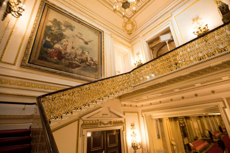 Minister's Staircase, soit l'escalier des Ministres. Passage obligé des membres du gouvernement anglais