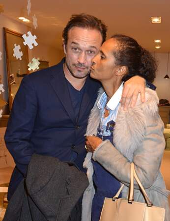 Plus amoureux que jamais, le comédien Vincent Perez et sa femme Karine Sylla
