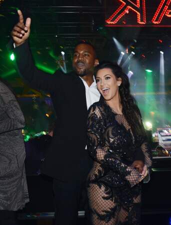 Kanye West et Kim Kardashian à Las Vegas