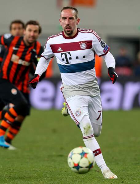 3. Frank Ribery, footballeur  : 14,8 millions d'euros