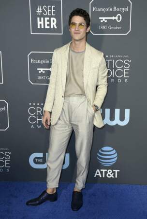 Darren Criss aux Critics' Choice Awards 2019, à Santa Monica