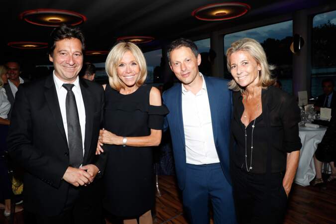 Même Brigitte Macron s'est glissée parmi Laurent Gerra, Marc-Olivier Fogiel et Claire Chazal