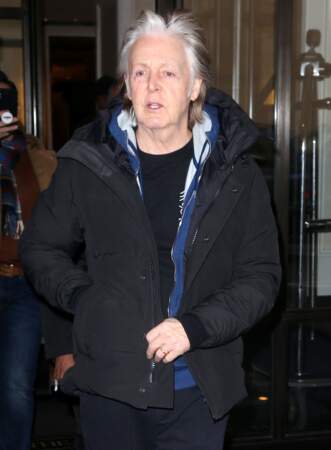 Paul McCartney aperçu le 22 janvier dans les rues de New York