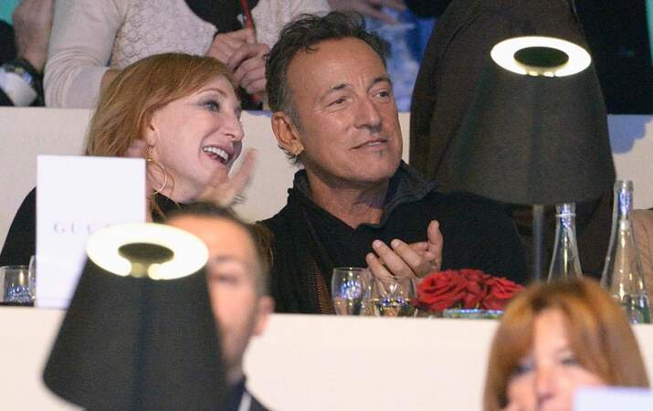 Bruce Springsteen et sa femme Patti Scialfa