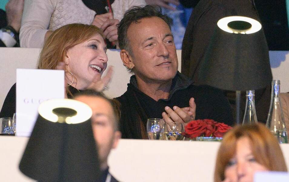 Bruce Springsteen et sa femme Patti Scialfa