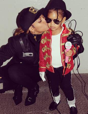 Blue Ivy et Beyoncé alias Michael et Janet Jackson
