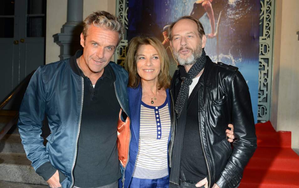 L'ancien collègue de Tonya Kinzinger dans Sous le soleil, David Brécourt venu avec Nicole Calfan et Alain Bouzigues