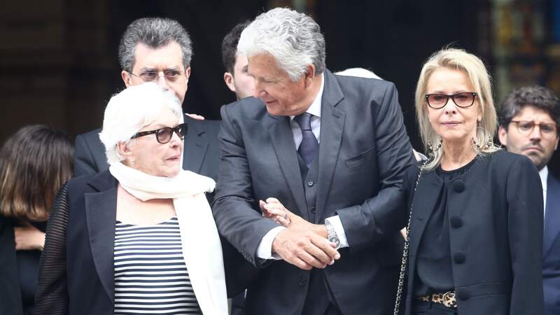 Line Renaud, Pierre Dhostel et sa femme Carole Bellemare