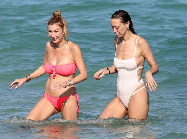 Les sœurs de Gigi et Bella Hadid en maillot de bain : Alana et Marielle Hadid à Miami