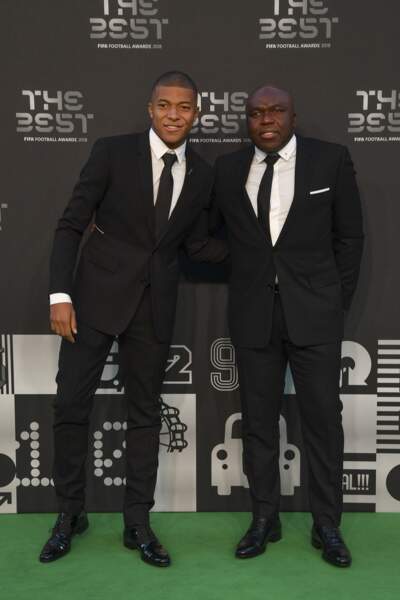 The Best FIFA Football Awards : Kylian Mbappé et son père Wilfried