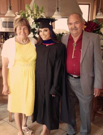 Eva Longoria et ses parents