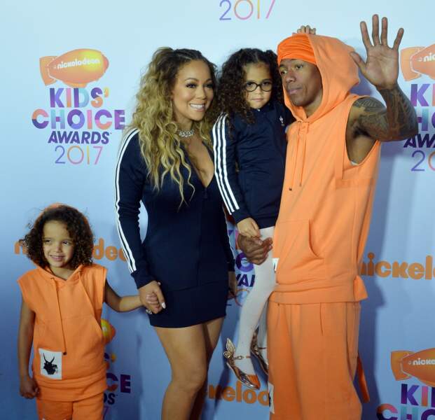 Mariah Carey, Nick Cannon et leurs enfants Moroccan et Monroe